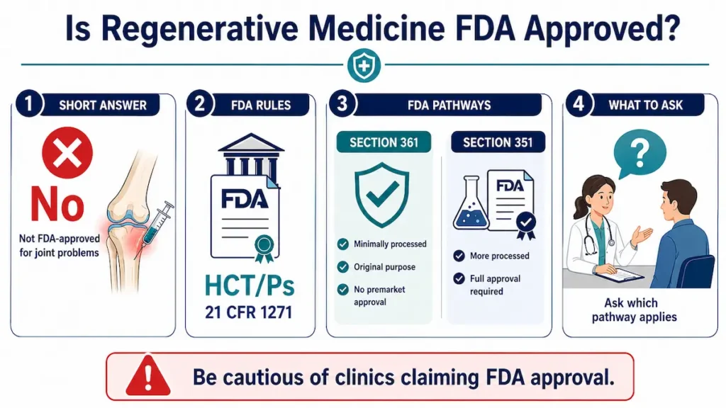Is Regenerative Medicine FDA Approved