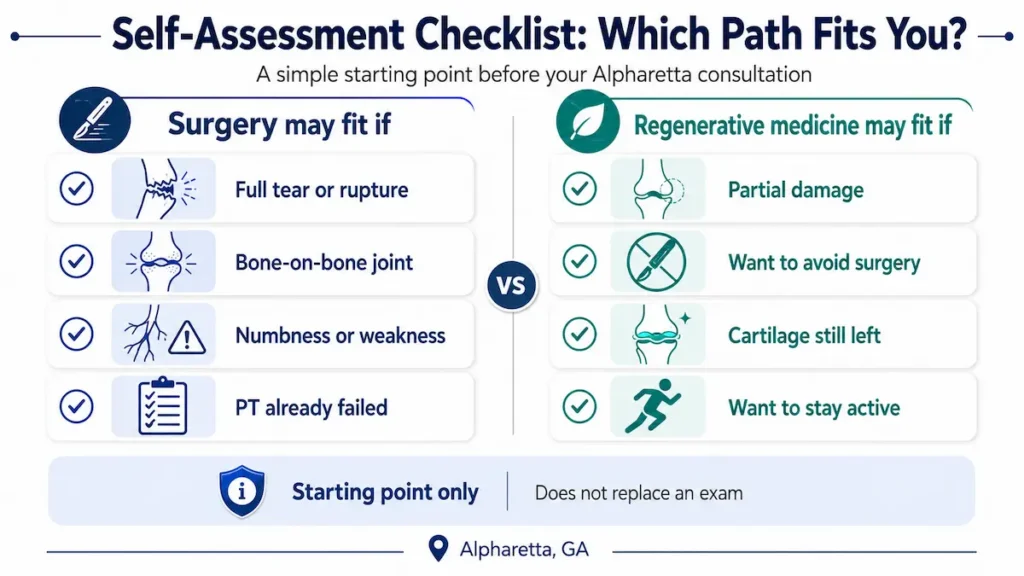 Self-Assessment Checklist